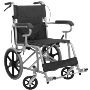 Silla de ruedas con freno